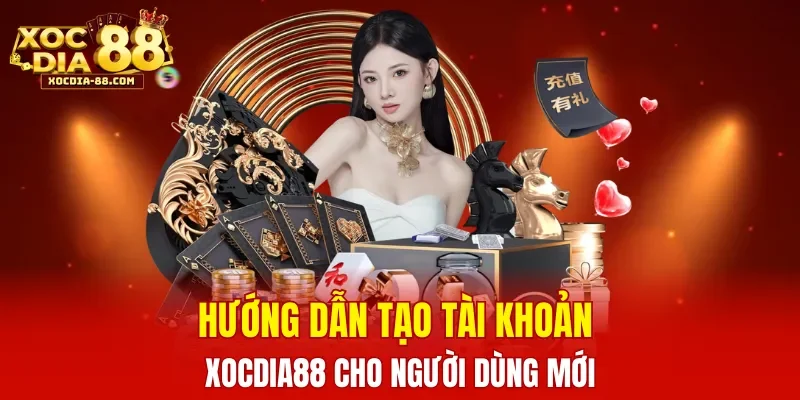 Hướng dẫn tạo tài khoản XOCDIA88 cho người dùng mới